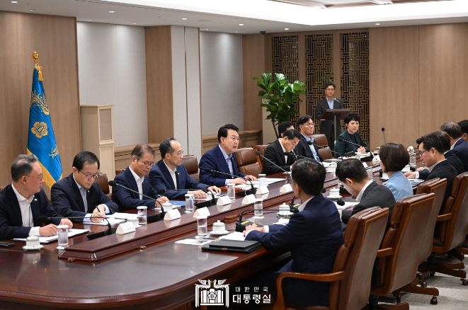 8월 31일 윤석열 대통령은 제19차 비상경제민생회의를 주재했다.
